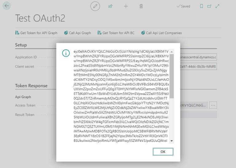How to get Access Token in Business Central using OAuth2 Codeunit ...
